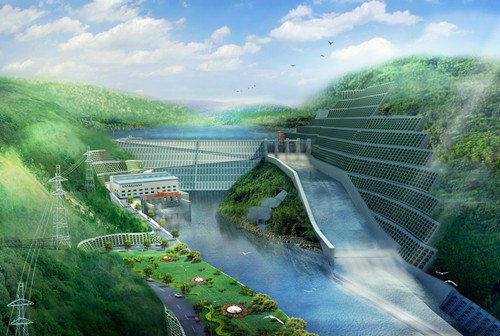 汉台老挝南塔河1号水电站项目